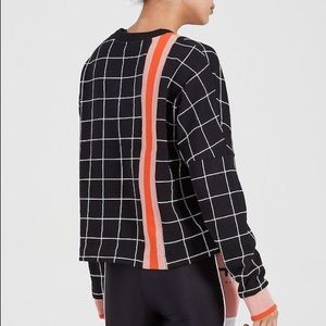 P.E Nation The Mogul Printed Cotton Sweatshirt In Multicolored